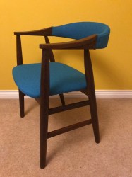 Farstrup chair blue woo lsl11